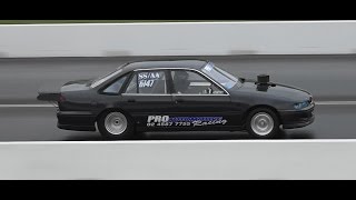Watch NOFAVRS PRO AUTOMOTIVE RACING 9 SEC V8 COMMODORE SYDNEY DRAGWAY Video