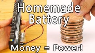Watch How to Make a Coin Battery Video