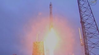 Watch Liftoff: U.S. Shipment Flies to Space Station Video