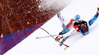 Watch Airbag protects skiers in high-speed crashes Video