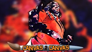Watch The Big Red Machine brings hellfire & brimstone to the canvas: WWE Canvas 2 Canvas Video