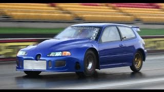 Watch LS AUTOWORKS TURBO HONDA CIVIC 8.80 @ 177 MPH SYDNEY DRAGWAY Video