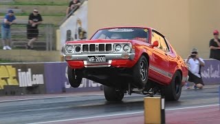 Watch MR2600 RACING 2.6L ASTRON TURBO GALANT 8.51 @ 158 MPH SYDNEY DRAGWAY Video