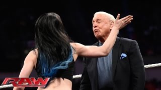Watch Charlotte snaps on the set of "Miz TV": Raw, December 7, 2015 Video