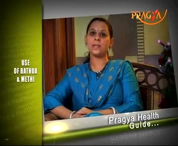 Watch Health Guide - Yummy Recepies Of Bathua & Methi - Rashmi Bhatia (Dietitian) Video