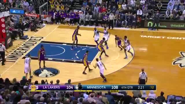 Watch NBA: D'Angelo Russell and Karl-Anthony Towns Square off in Minnesota Video