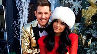 Watch Kylie Jenner and Gigi Hadid FLIRT with Michael Buble in 'Christmas in Hollywood' Video