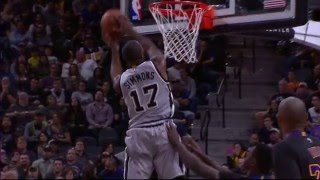 Watch NBA: Jonathon Simmons Slams Home the Air Ball Video