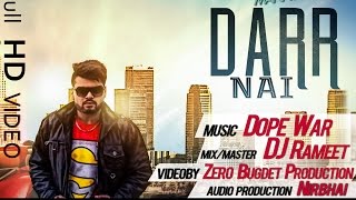 Watch Darr Nai  | RAPPER MANNY  | NEW PUNJABI SONGS 2015  | Latest Punjabi Songs 2015  | Punjabi Rap 2015 Video