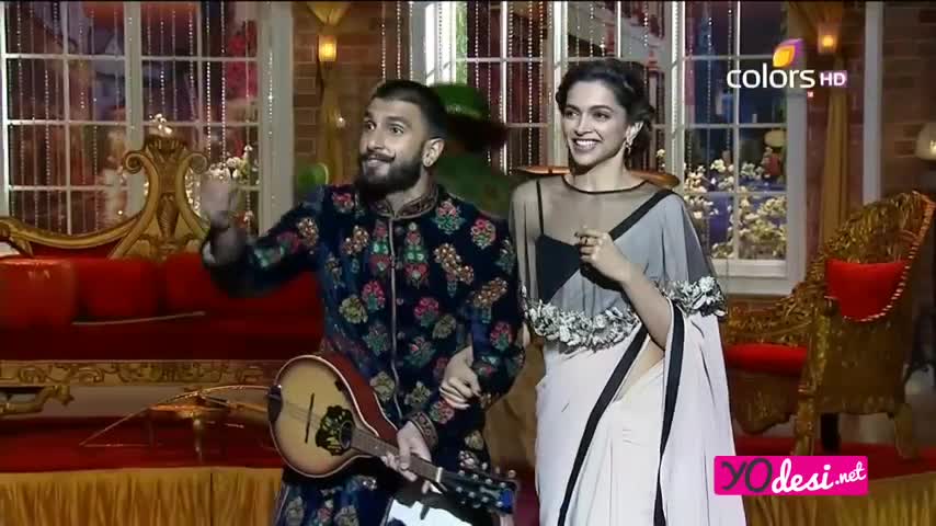 Watch Comedy Nights with Kapil - Deepika Padukone & Ranveer Singh promotes Deewani Mastani - 13th December 2015 - Part 4/4 Video