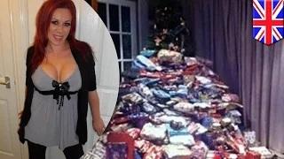 Watch UK mom called 'disgusting' for Instagram pic of 300 Christmas presents for her kids Video