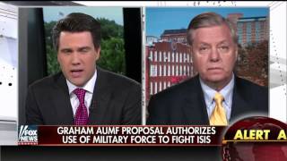 Watch Graham proposal authorizes broad military force against ISIS Video