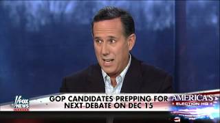 Watch Rick Santorum reacts to Trump's proposal for Muslim ban Video