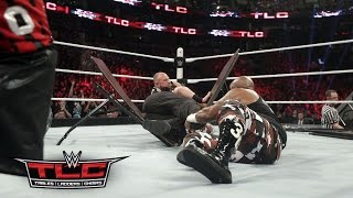 Watch WWE Network: The Dudley Boyz, Tommy Dreamer & Rhyno vs. The Wyatt Family: WWE TLC 2015 Video