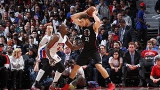 Watch NBA: Blake Griffin Duels Reggie Jackson in Detroit Video