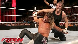 Watch Dean Ambrose vs. Dolph Ziggler: WWE Raw, December 14, 2015 Video