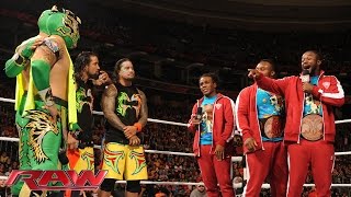 Watch The New Day extends an olive branch: WWE Raw, December 14, 2015 Video