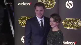 Watch Sarah Hyland & Dominic Sherwood's Steamy SMOOCH @ Star Wars: Force Awakens Premiere Video