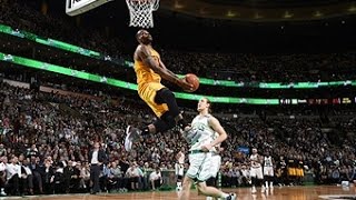 Watch NBA: LeBron James Throws Down the Reverse Jam! Video