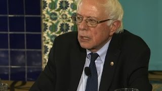 Watch Bernie Sanders Urges End to Religious Bigotry Video