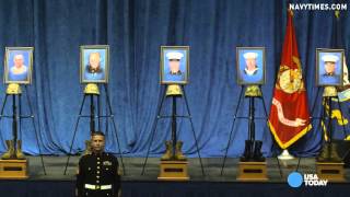 Watch Poignant roll call honors fallen servicemembers Video