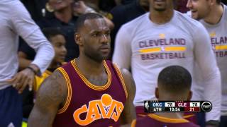 Watch NBA: Cavaliers Go on 13-0 Run vs Oklahoma City Video