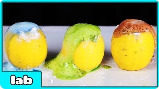 Watch Lemon Volcano Amazing Experiment Video