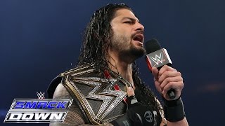 Watch Sheamus tried to kick Roman Reigns off SmackDown: WWE SmackDown, December 17, 2015 Video