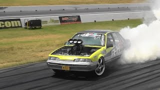 Watch MILF AT TRIPLE CHALLENGE BURNOUTS SYDNEY DRAGWAY Video
