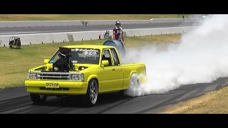Watch SKDHAW AT TRIPLE CHALLENGE BURNOUTS SYDNEY DRAGWAY Video
