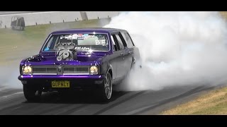 Watch QUPNCY AT TRIPLE CHALLENGE BURNOUTS SYDNEY DRAGWAY Video