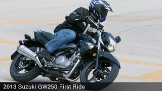 Watch Suzuki GW250 First Ride Video