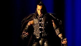 Watch Howard Finkel unboxes Mattel's Defining Moments Undertaker action figure Video