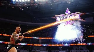 Watch WWE Superstars and Lasers! Video