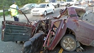 Watch Fatal Car Accidents  Russia 2015 HD Video