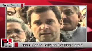 Watch Congress Vice President Rahul Gandhi on National Herald Video