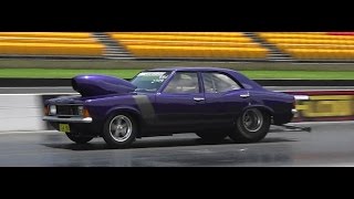 Watch BK RACE ENGINES V8 CORTINA 7.98 @ 166 MPH APSA GRAND FINAL Video