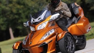 Watch Can-Am Spyder Roadster RT First Ride Video