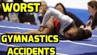 Watch Gymnastics Huge Fail Compilation Accidents Funny Video Video