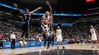 Watch NBA: Tony Parker Splits Four Defenders and Finishes With the Reverse Layup Video