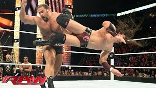 Watch Neville vs. Rusev: WWE Raw, December 21, 2015 Video