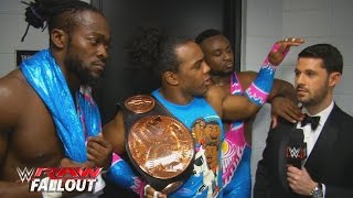 Watch The New Day are staying jolly despite walking away Slammyless: WWE Raw Fallout, December 21, 2015 Video