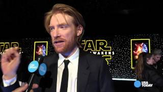 Watch Domhnall Gleeson-The m is there to "confuse Americans" Video