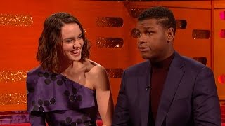 Watch John Boyega and Daisy Ridley on Star Wars secrecy - The Graham Norton Show: Series 18 Video