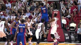 Watch NBA: Andre Drummond Rises Up and Throws It Down Video
