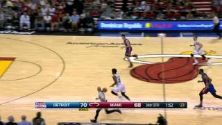 Watch NBA: Justise Winslow Posterizes Ersan Ilyasova! Video