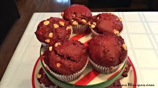 Watch Red Velvet Muffins - Christmas Recipes Video
