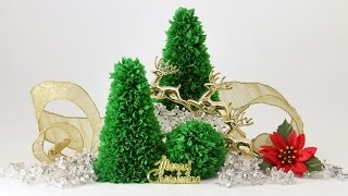 Watch DIY Christmas Decoration: Easy Tabletop Paper Xmas Tree Video