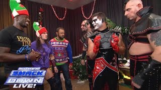 Watch The Cosmic Wasteland attempts to destroy Christmas: WWE SuperSmackDown, December 22, 2015 Video