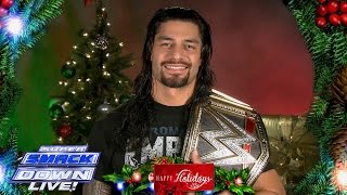 Watch Superstars and Divas wish the WWE Universe a very happy holiday season: SuperSmackDown, December 22, Video